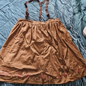Her Universe Indiana Jones Skirt with Suspenders